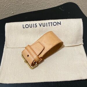 LV duffle or luggage tag strap